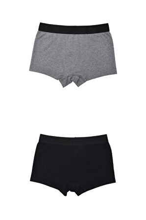 Adam Boxes Boxer Trunk Neo-Cosy 
3'lü Paket - Antrasit, Siyah