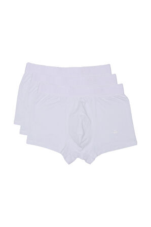 Adam Boxes Boxer Trunk Neo-Cosy 
3'lü Paket - Beyaz