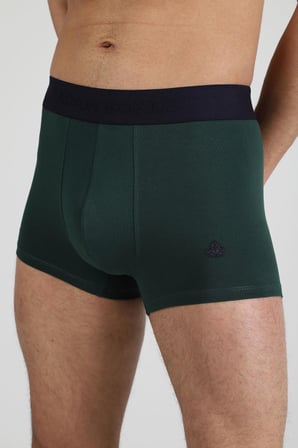 Adam Boxes Boxer Trunk Neo-Gracia 
3'lü Paket - Koyu Yeşil