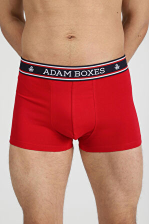 Adam Boxes Boxer Trunk Neo-Maritime 
3'lü Paket - Lacivert, Beyaz, Kırmızı