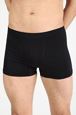 Adam Boxes Boxer Trunk Neo-Sincosido 
3'lü Paket - Siyah (Dikişsiz/Seamless)