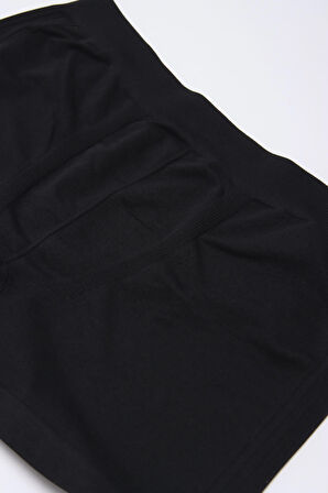 Adam Boxes Boxer Trunk Neo-Sincosido 
3'lü Paket - Siyah (Dikişsiz/Seamless)