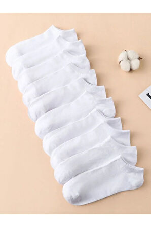 16 Çift Kısa Patik Bilek Çorap 16'lı Paket