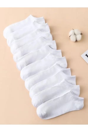 16 Çift Kısa Patik Bilek Çorap 16'lı Paket