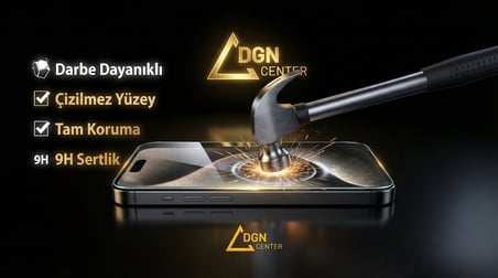 İphone 16 Pro Uyumlu Kırılmaz Ekran Koruyucu