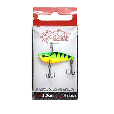 Captain 3609 Junior Metal Vibrasyon 4gr Jig Suni Yem 13