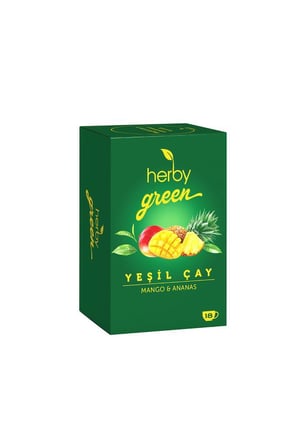 Herby Yeşil Çay Mango Ve Ananaslı