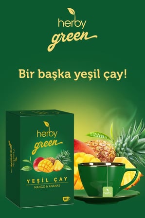 Herby Yeşil Çay Mango Ve Ananaslı