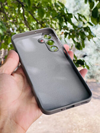 Samsung Galaxy A55 5G Kılıf Regal Mgsafe İçi Kadife Soft Standlı Silikon Kapak