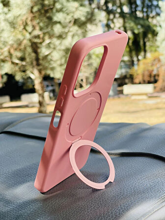 Xiaomi Redmi 13C Kılıf Regal Mgsafe İçi Kadife Soft Standlı Silikon Kapak