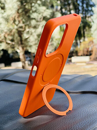 Xiaomi Redmi 13C Kılıf Regal Mgsafe İçi Kadife Soft Standlı Silikon Kapak