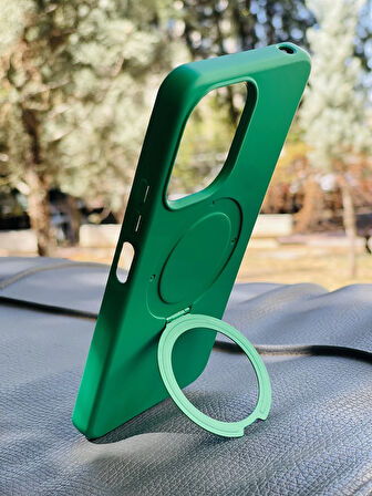 Xiaomi Redmi 13C Kılıf Regal Mgsafe İçi Kadife Soft Standlı Silikon Kapak