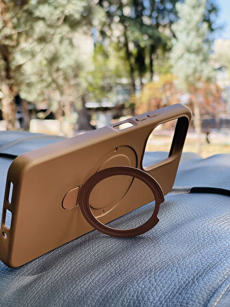 Xiaomi Redmi 13C Kılıf Regal Mgsafe İçi Kadife Soft Standlı Silikon Kapak