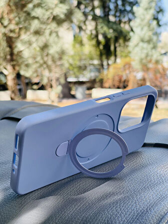 Xiaomi Redmi 13C Kılıf Regal Mgsafe İçi Kadife Soft Standlı Silikon Kapak