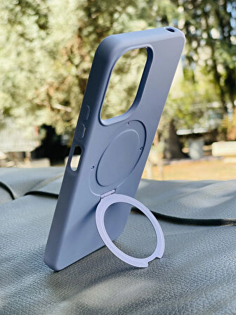 Xiaomi Redmi 13C Kılıf Regal Mgsafe İçi Kadife Soft Standlı Silikon Kapak