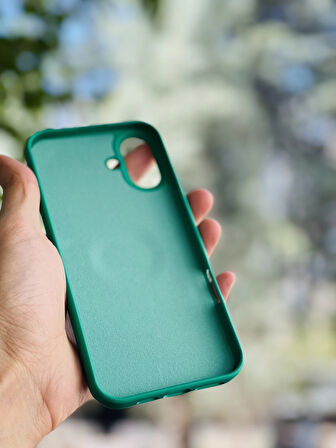 Apple iPhone 16 Plus Kılıf Regal Mgsafe İçi Kadife Soft Standlı Silikon Kapak