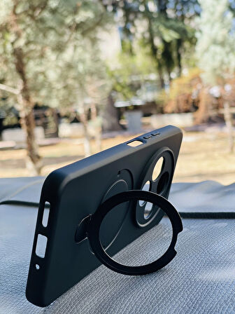 Xiaomi Redmi 14C Kılıf Regal Mgsafe İçi Kadife Soft Standlı Silikon Kapak