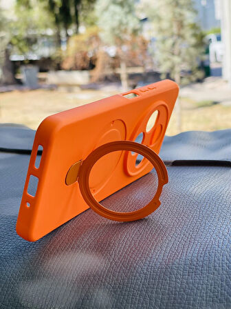 Xiaomi Redmi 14C Kılıf Regal Mgsafe İçi Kadife Soft Standlı Silikon Kapak