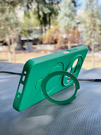 Xiaomi Redmi 14C Kılıf Regal Mgsafe İçi Kadife Soft Standlı Silikon Kapak