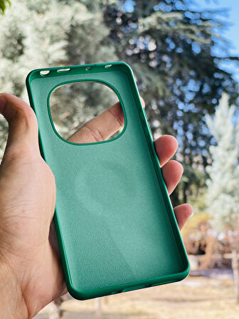 Xiaomi Redmi Note 14 Pro 5G Kılıf Regal Mgsafe İçi Kadife Soft Standlı Silikon Kapak