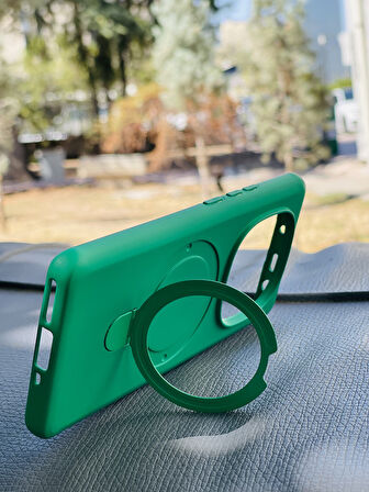 Xiaomi Redmi Note 14 Pro 5G Kılıf Regal Mgsafe İçi Kadife Soft Standlı Silikon Kapak