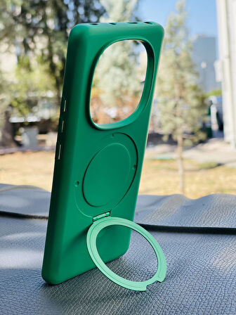 Xiaomi Redmi Note 14 Pro 5G Kılıf Regal Mgsafe İçi Kadife Soft Standlı Silikon Kapak