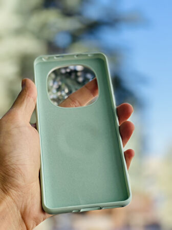 Xiaomi Redmi Note 14 Pro 5G Kılıf Regal Mgsafe İçi Kadife Soft Standlı Silikon Kapak