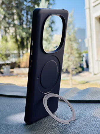Xiaomi Redmi Note 14 Pro 5G Kılıf Regal Mgsafe İçi Kadife Soft Standlı Silikon Kapak