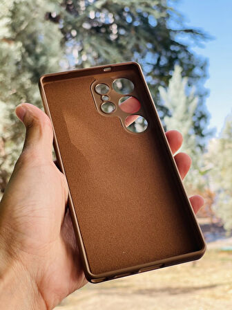 Samsung Galaxy S24 Ultra Kılıf Regal Mgsafe İçi Kadife Soft Standlı Silikon Kapak