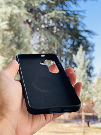 Samsung Galaxy A56 Kılıf Regal Mgsafe İçi Kadife Soft Standlı Silikon Kapak