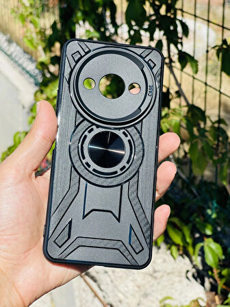 Xiaomi Poco C61 Kılıf Kamera Korumalı Lincoln Esnek Silikon Kılıf