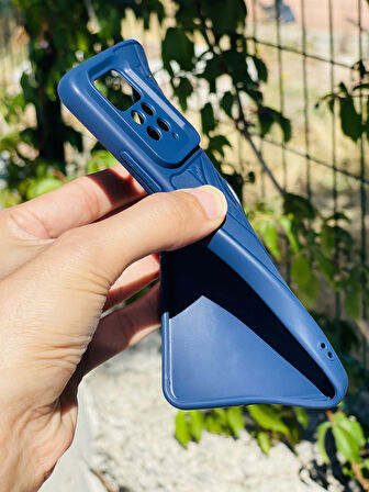 Xiaomi Redmi Note 12 Pro 4G Kılıf Kamera Korumalı Lincoln Esnek Silikon Kılıf