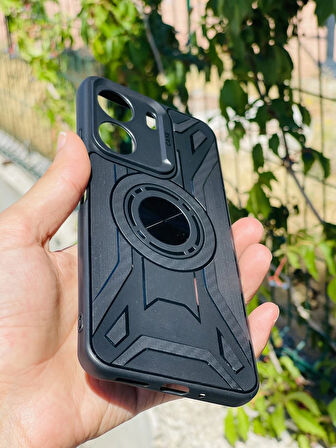 Xiaomi Redmi 13C Kılıf Kamera Korumalı Lincoln Esnek Silikon Kılıf