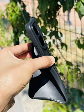 Xiaomi Redmi 13C Kılıf Kamera Korumalı Lincoln Esnek Silikon Kılıf