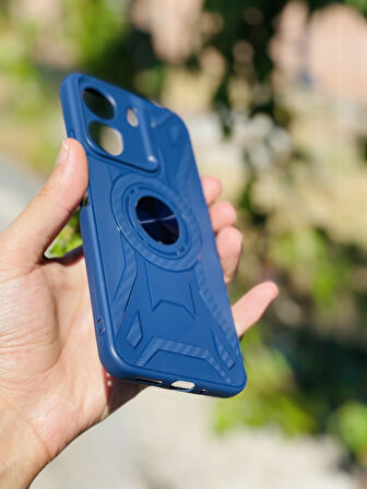 Xiaomi Redmi 13C Kılıf Kamera Korumalı Lincoln Esnek Silikon Kılıf