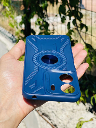 Xiaomi Redmi 13C Kılıf Kamera Korumalı Lincoln Esnek Silikon Kılıf