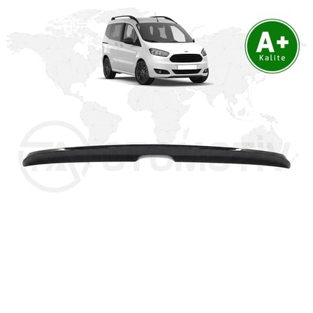 Ford Courier Bagaj Üstü Spoiler Parlak Siyah (Piano Black) 2014 - 2023 Model