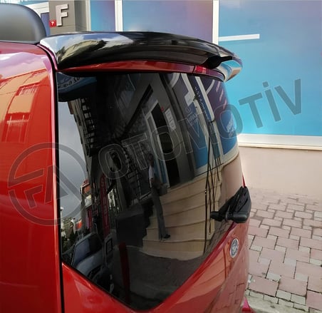 Ford Courier Bagaj Üstü Spoiler Parlak Siyah (Piano Black) 2014 - 2023 Model