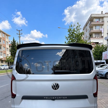 Volkswagen Transporter T7 Bagaj Üstü Spoiler Parlak Siyah 2025 Model ve Sonrası