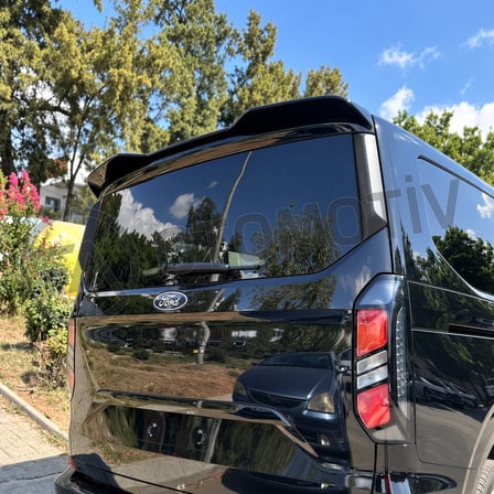 Ford Tourneo Custom Bagaj Üstü Spoiler Parlak Siyah 2025 Model ve Sonrası