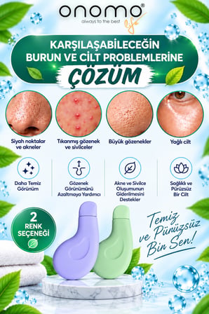 Life Siyah Nokta Temizleme Aparatı Cilt Gözenek Temizleyici Yeşil