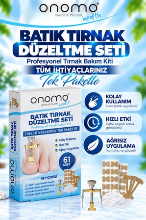 Health Batık Tırnak Düzeltme Seti 61 Adet