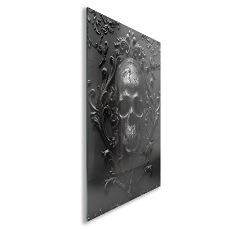 Fantastik ve Korku Cam Tablo - Karışık - Dikey Motif 01-005