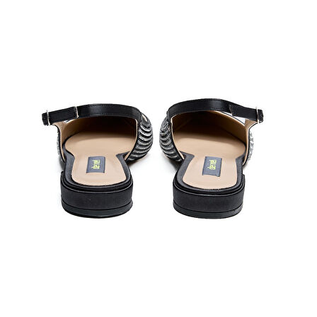 Taş Aksesuarlı Kadın Babet 