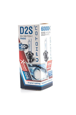 D2s 6000k +%50 Fazla Işık Xenon Far Ampulü Ph4542