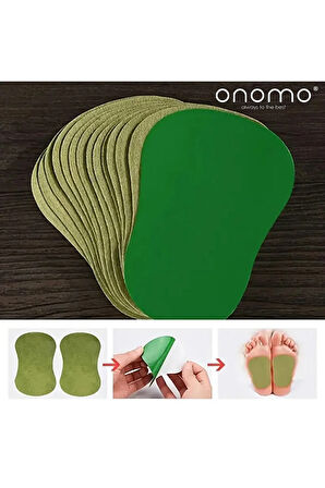 Health Bitkisel Akupuntur Ayak Bandı, Zencefil ve Nane Özlü, Yorgunluk ve Ağrı Giderici, 5 Adet