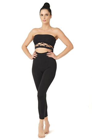 Siyah 3810 Tayt Korse