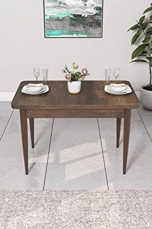 Rovena Duru Barok 70x110 Sabit Mdf Yemek Odası Takımı 2 Adet Sandalye