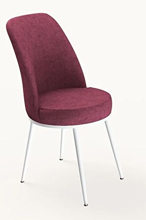 Rovena Duru Beyaz Mermer 70x110 Sabit Mdf Yemek Odası Takımı 2 Adet Sandalye