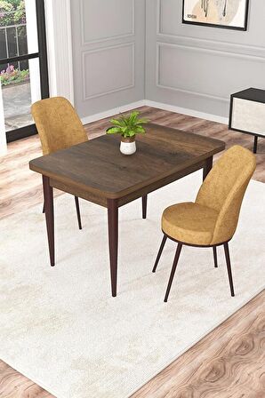 Rovena Raum Barok 70x110 Sabit Suntalam Yemek Odası Takımı 2 Adet Sandalye